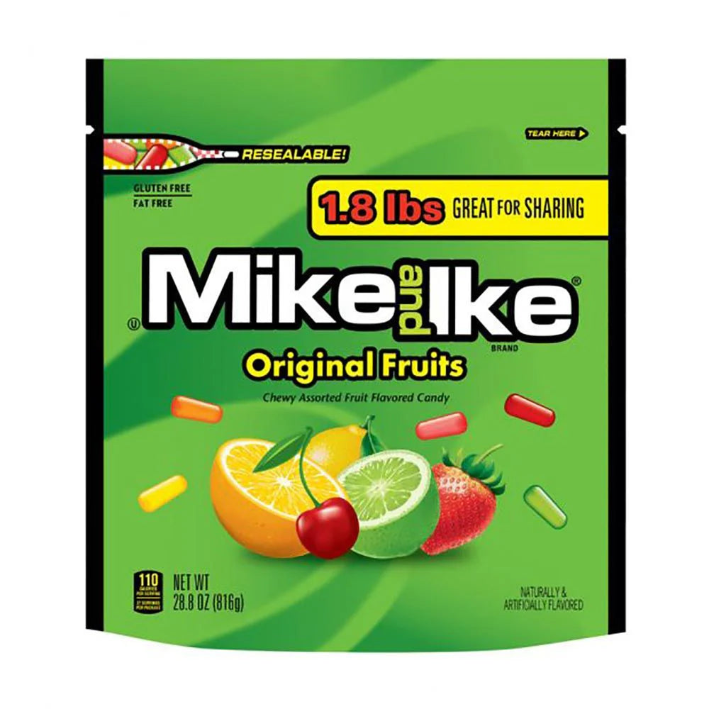 Mike and Ike Original Fruits Large Bag 816g