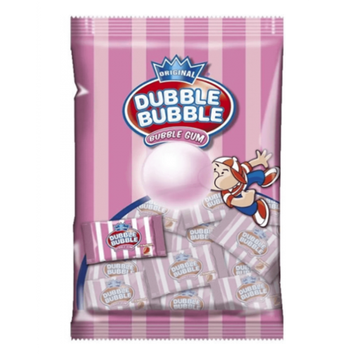 Original Dubble Bubble Bubblegum Strawberry Flavoured 85g