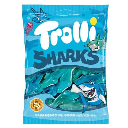 Trolli Sharks 100g Gluten Free