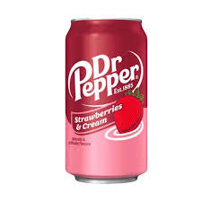 Dr Pepper Strawberries & Cream 355ml