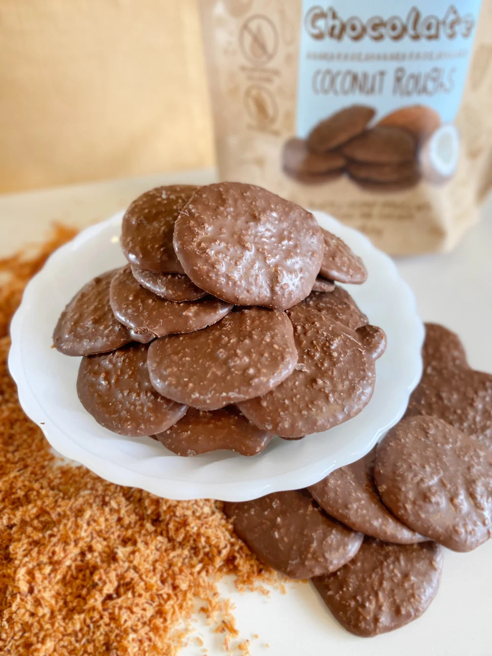 Kellys Candy Co Milk Chocolate Coconut Rough 160g