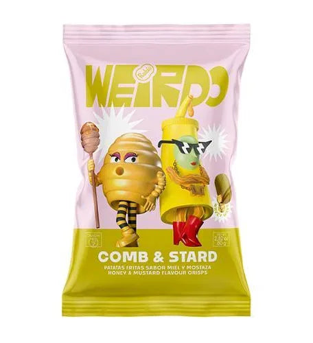 Weirdo Honey & Mustard Crisps 80g (EU)