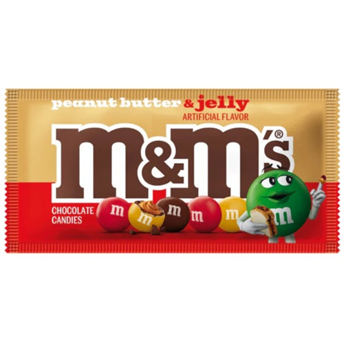 M&M'S Peanut Butter & Jelly Flavour Chocolate Candies 46g