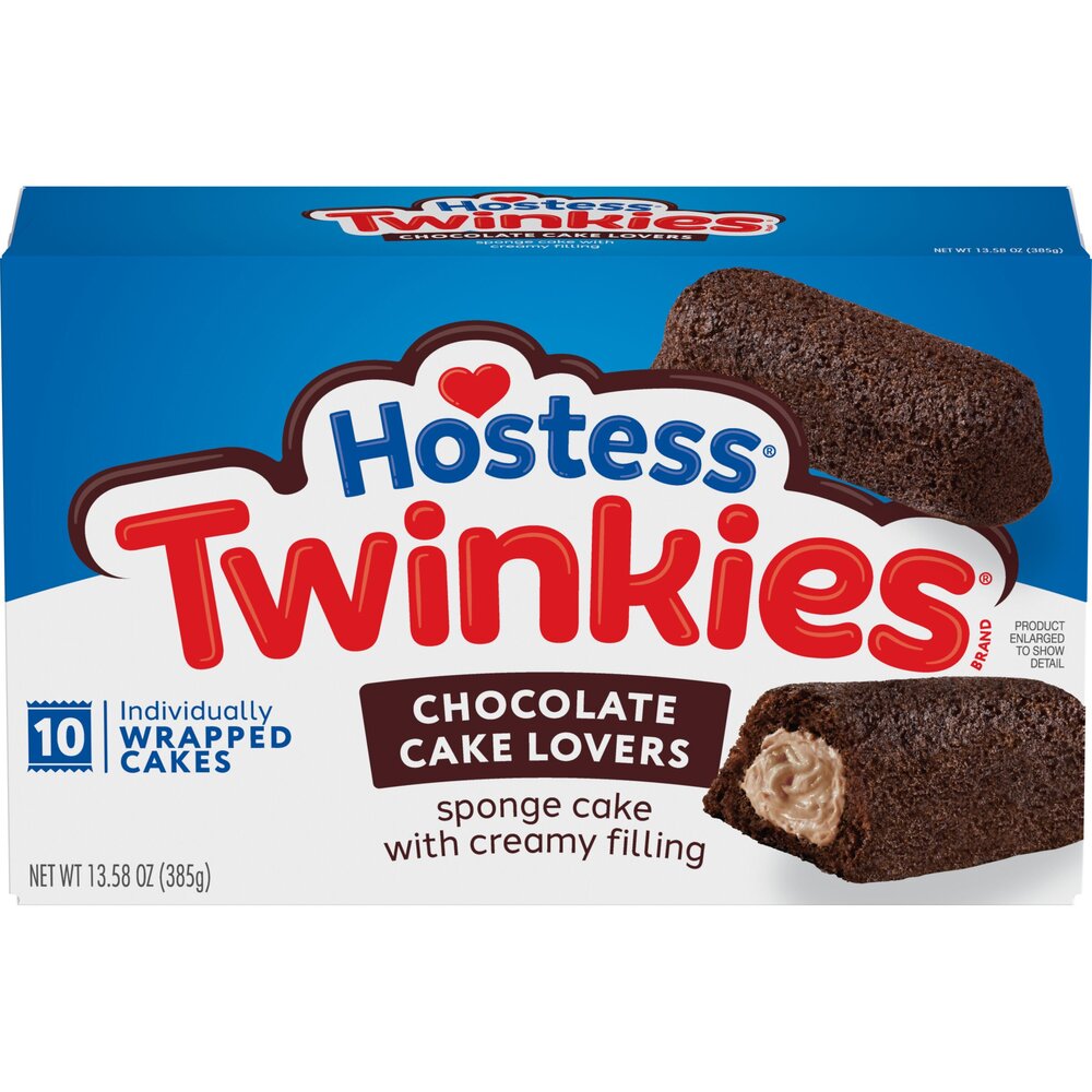 Hostess Twinkies Chocolate Cake Lovers 385g 10 Pack