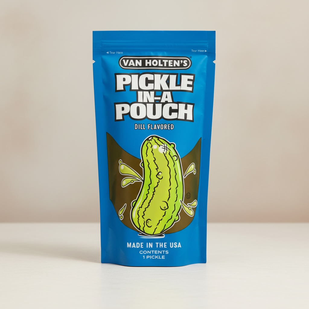 Van Holten's Holtens Dill Pickle Hearty Dill Flavour Pickle In a Pouch