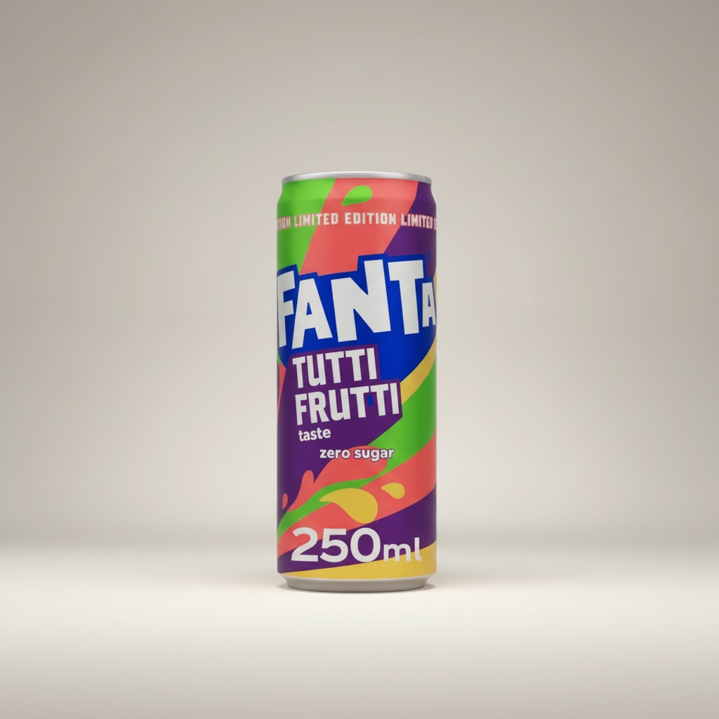 Fanta Tutti Fruitti Zero Sugar 250ml
