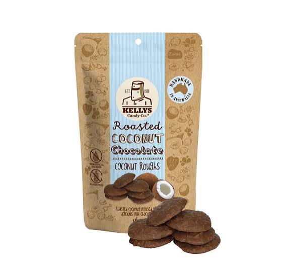 Kellys Candy Co Milk Chocolate Coconut Rough 160g
