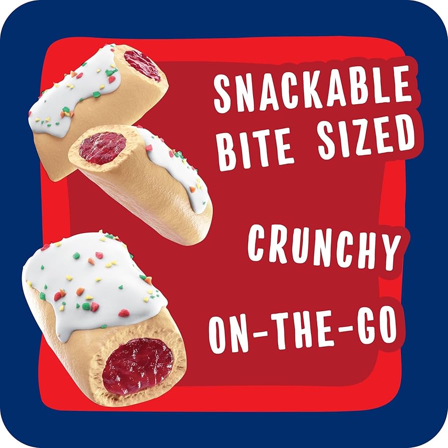 Pop Tarts Crunchy Poppers Frosted Strawberry 60g