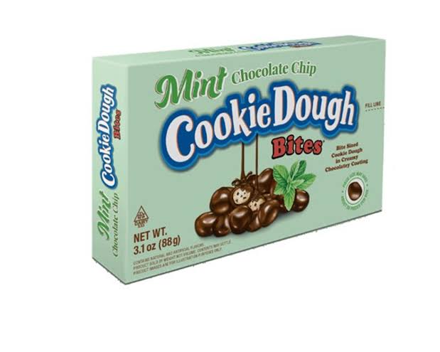 Mint Chocolate Cookie Dough Bites 88g Theatre Box