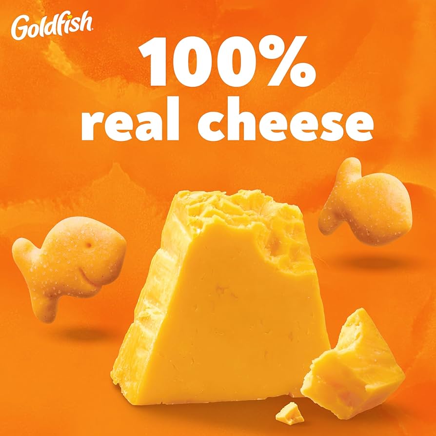 Pepperidge Farm Goldfish Baked Cheddar Flavoured Snack Crackers 187g