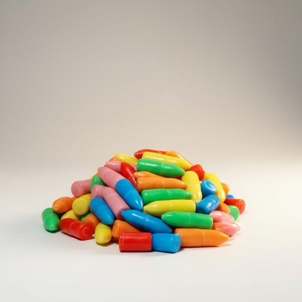 Fizzy Sherbet Gum Bullets 200g bag