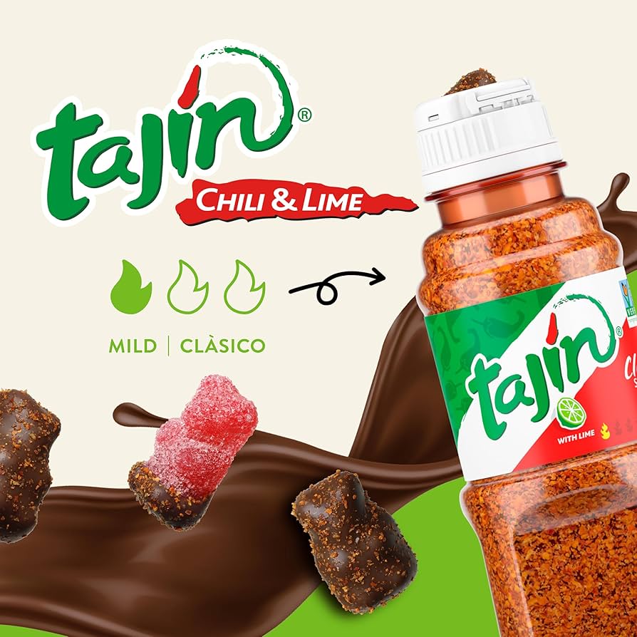 Tajin Chocolate Gummy Bears Gluten Free 113g