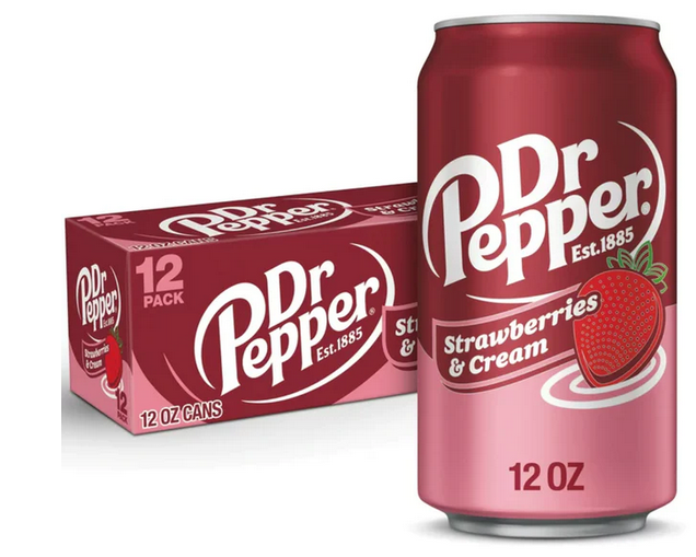 DR Pepper Strawberries & Cream 355ml