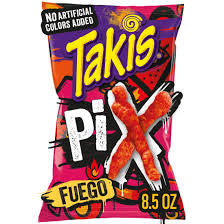 Takis Pix Feugo Hot Chilli Pepper & Lime 81.5g