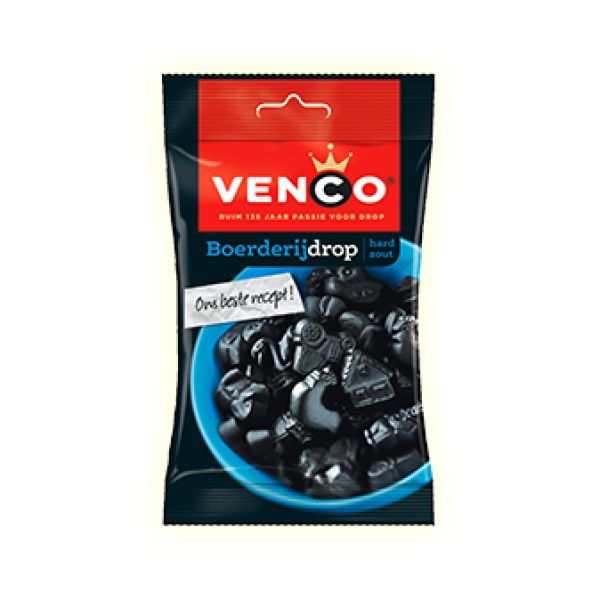 Boerderij Drop Hard Zout 120g