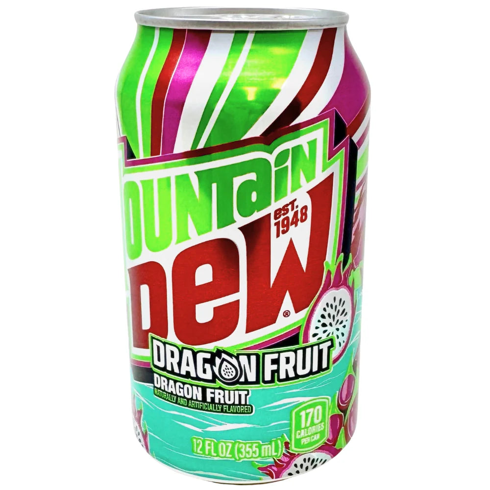 Mountain Dew Dragon Fruit 355ml Can