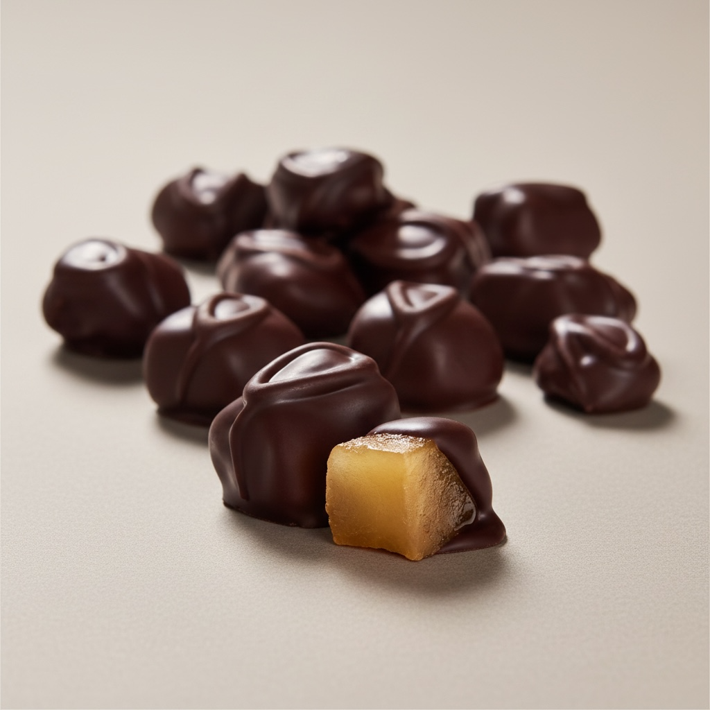 Nutshop Dark Chocolate Ginger 100g bag