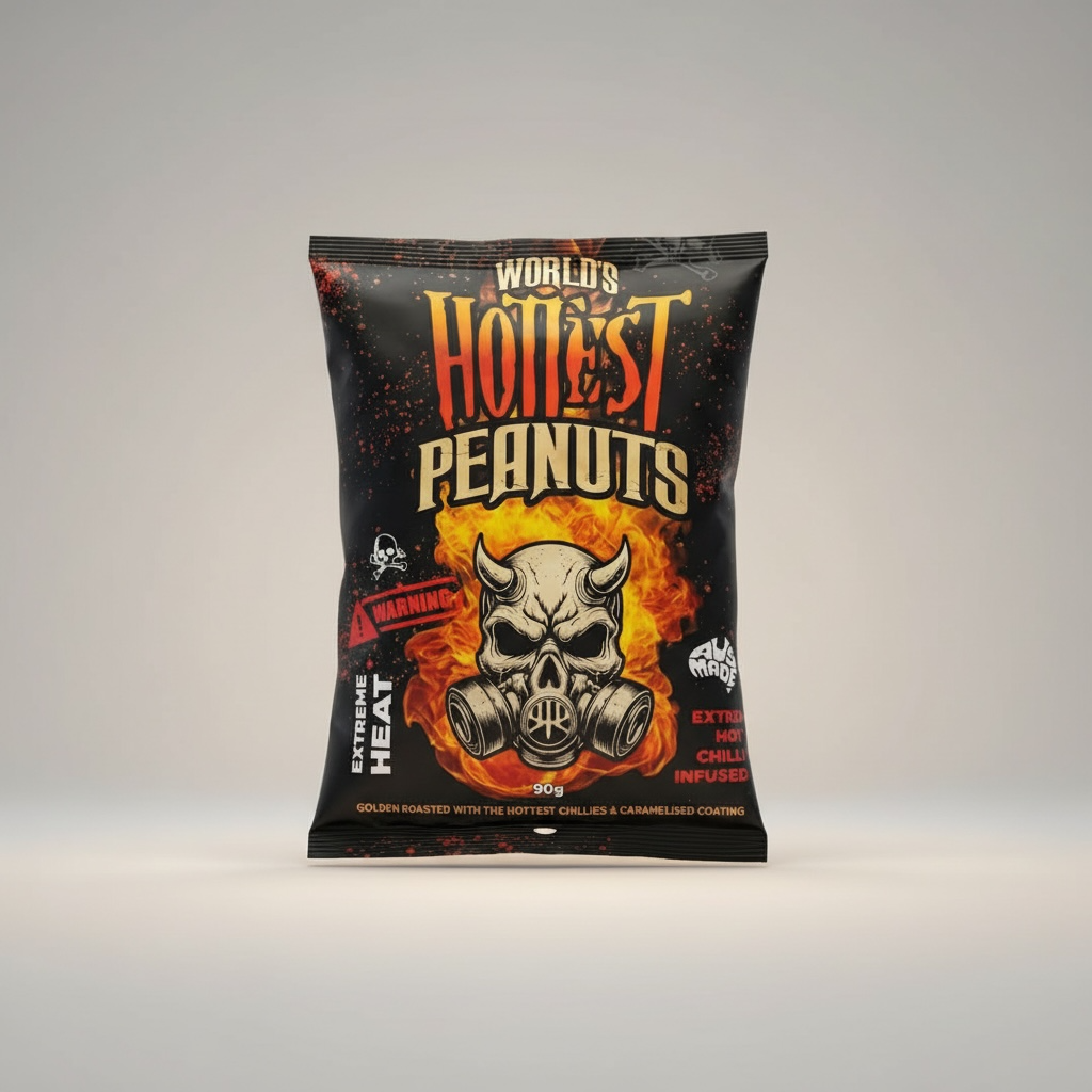 Worlds Hottest Peanuts by Chilli Seed Bank Australian Made 90g