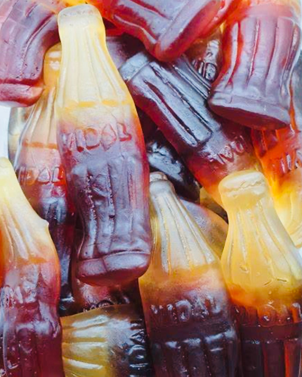 Giant Gummy Gummi Cola Coke Bottles Gluten Free 150g