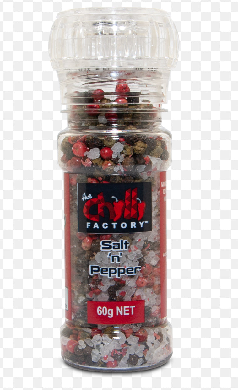 The Chilli Factory Grind It Salt ‘n’ Pepper Gluten Free 50g