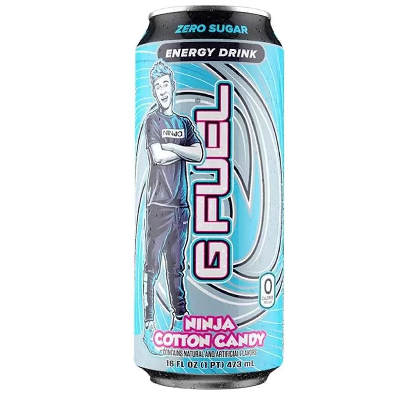 G-Fuel NINJA Cotton Candy Energy Drink Zero Sugar Can 473ml