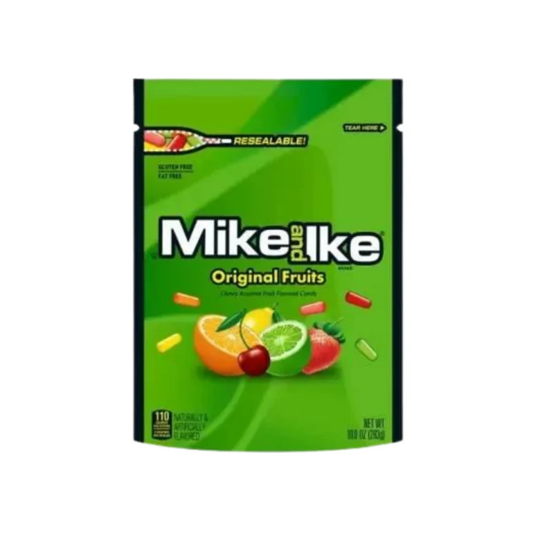 Mike and Ike Original Fruits Bag 283g Gluten Free