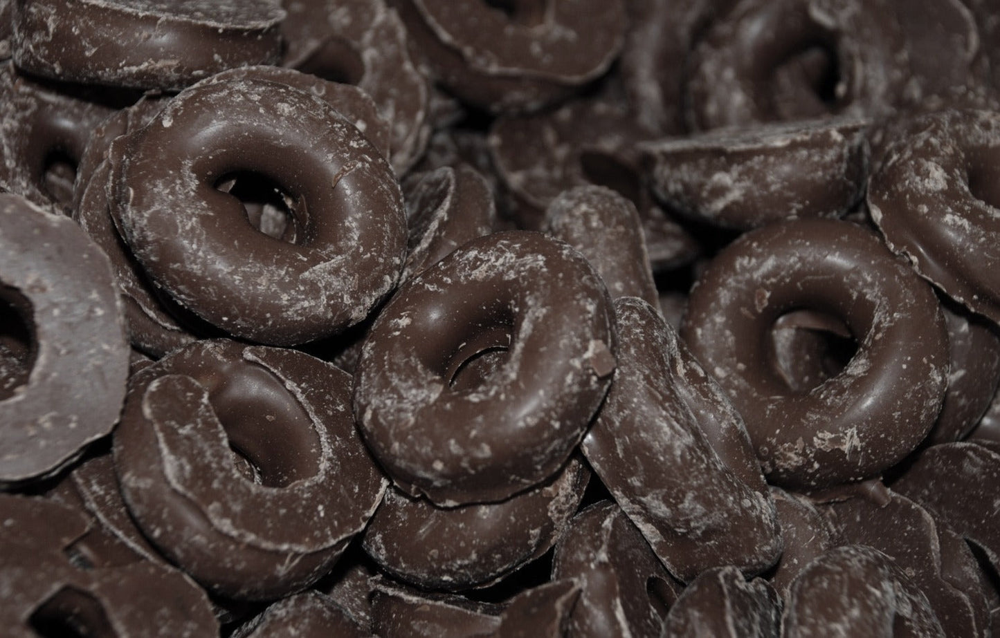 Dark Chocolate Aniseed Rings 500g bag