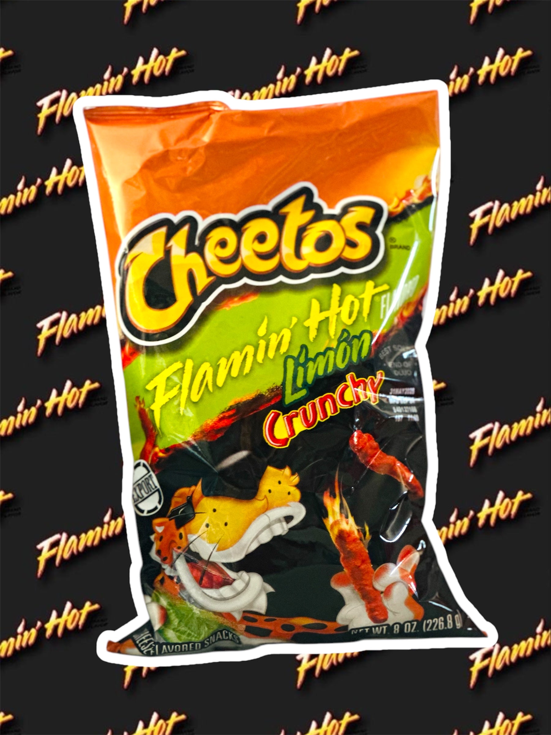 Cheetos Flamin' Hot Limon Crunchy 226.8g