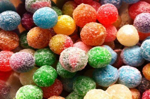 Barnetts Mega Sour Mixed Flavoured Sour Balls Hard Candy Gluten Free 150g