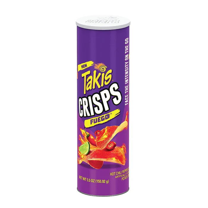 Takis Crisps Fuego Hot Chili and Lime Potato Crisps 155g