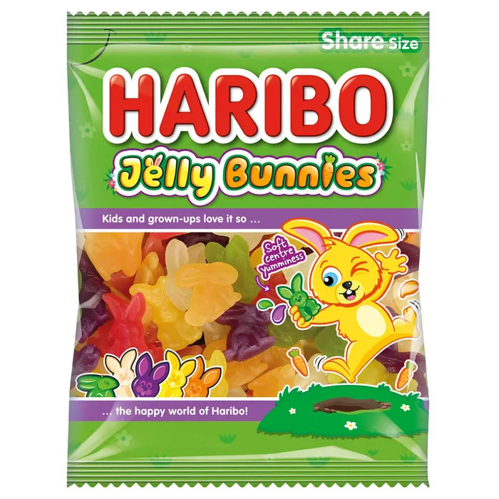 UK Haribo Jelly Bunnies Bag 140g