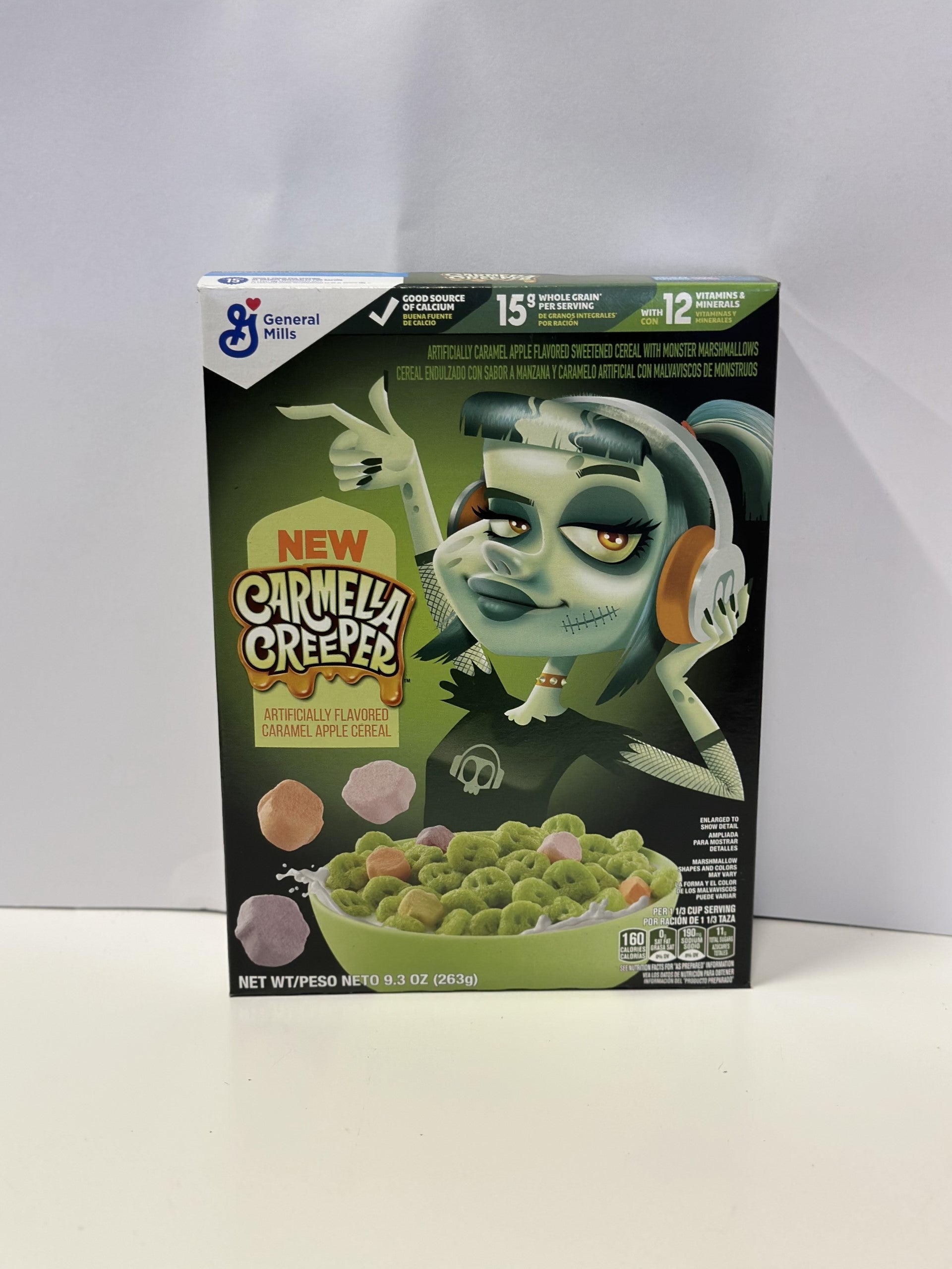 General Mills Carmella Creeper Caramel Apple Breakfast Cereal Limited Edition 263g BBD: 23/05/24