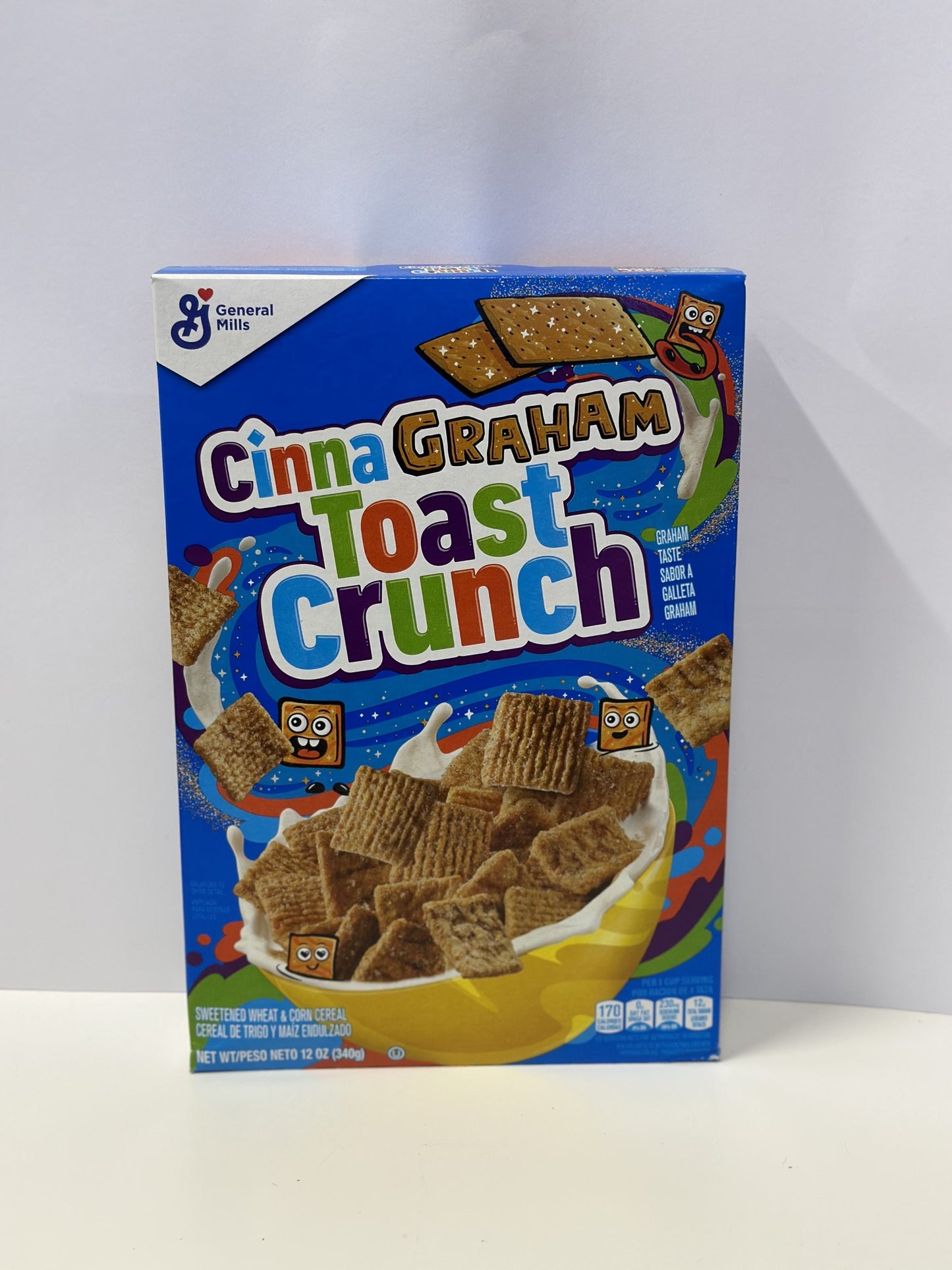 General Mills Cinna-Graham Toast Crunch Breakfast Cereal 340g BBD: 05/03/24