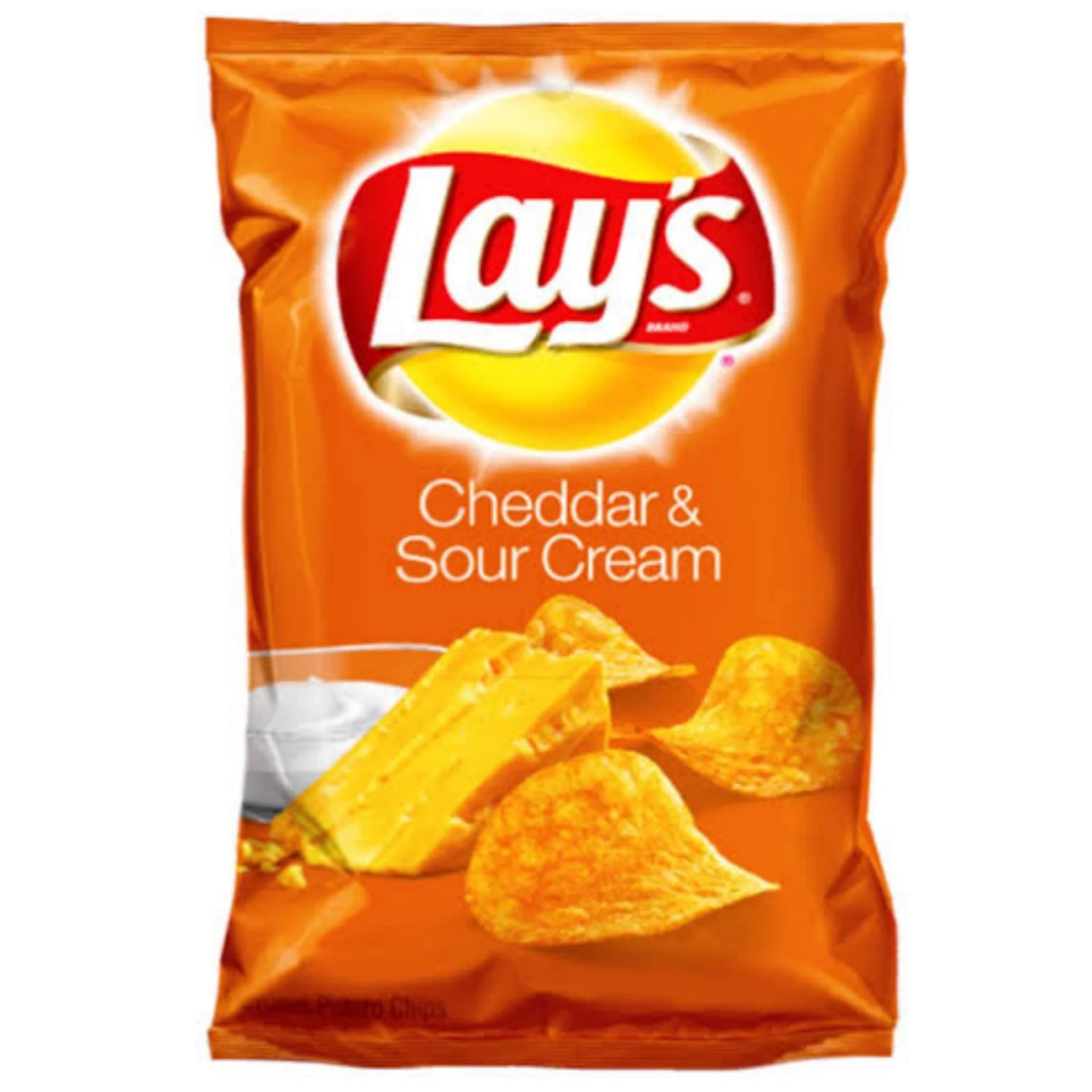 Lay's Lays Cheddar & Sour Cream Flavored Potato Chips Crisps 184g