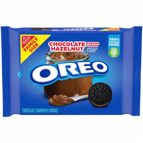 Oreos Chocolate Hazelnut Sandwich Oreo Cookies Biscuits 482g