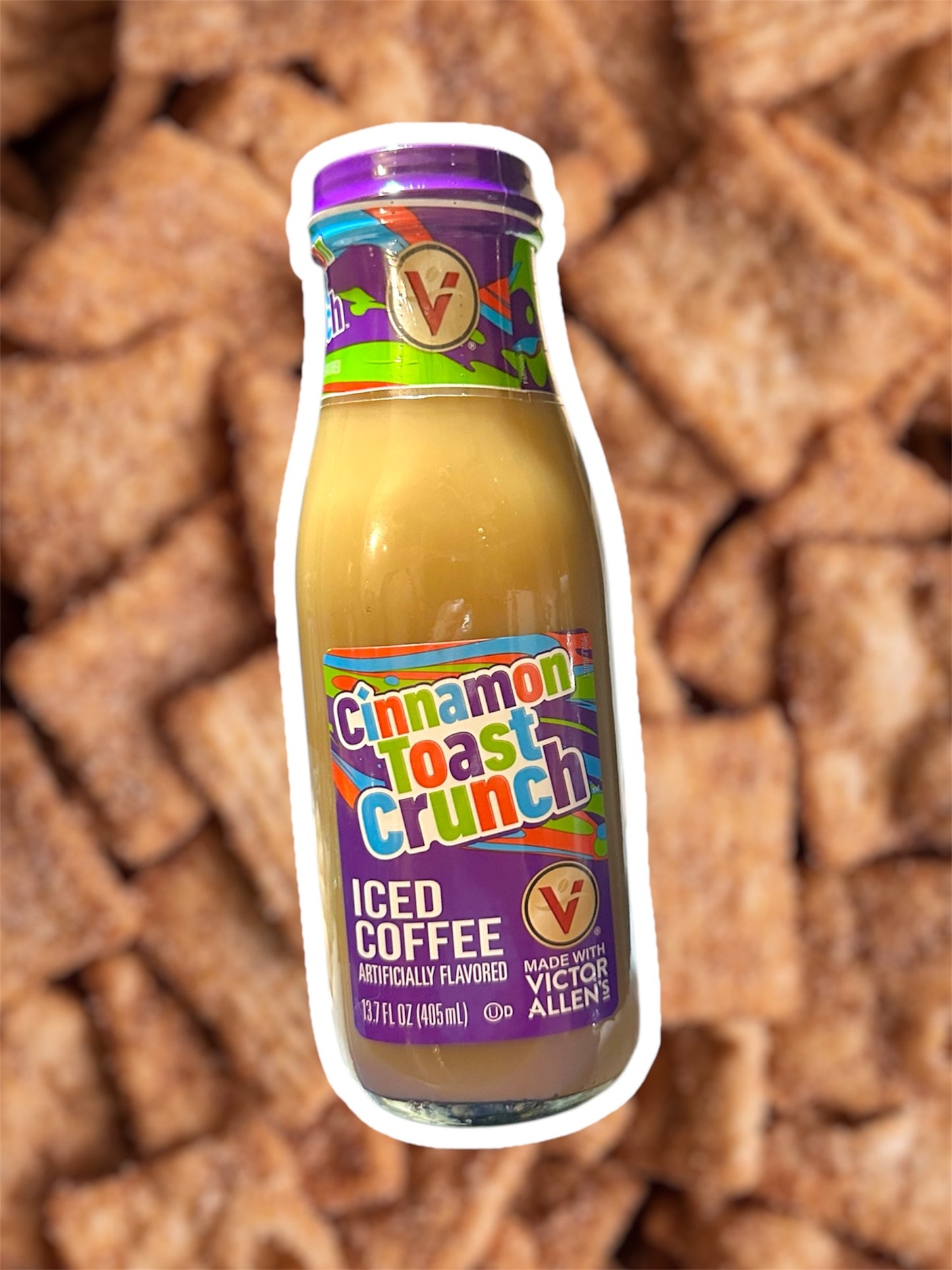 Cinnamon Toast Crunch Iced Coffee Glass Bottle 405ml