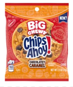 Chips Ahoy Big Chewy Chocolate Caramel Cookie 71g