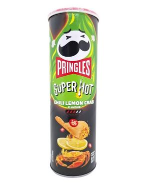 Pringles Super Hot Chili Lemon Crab Flavoured Chips 110g