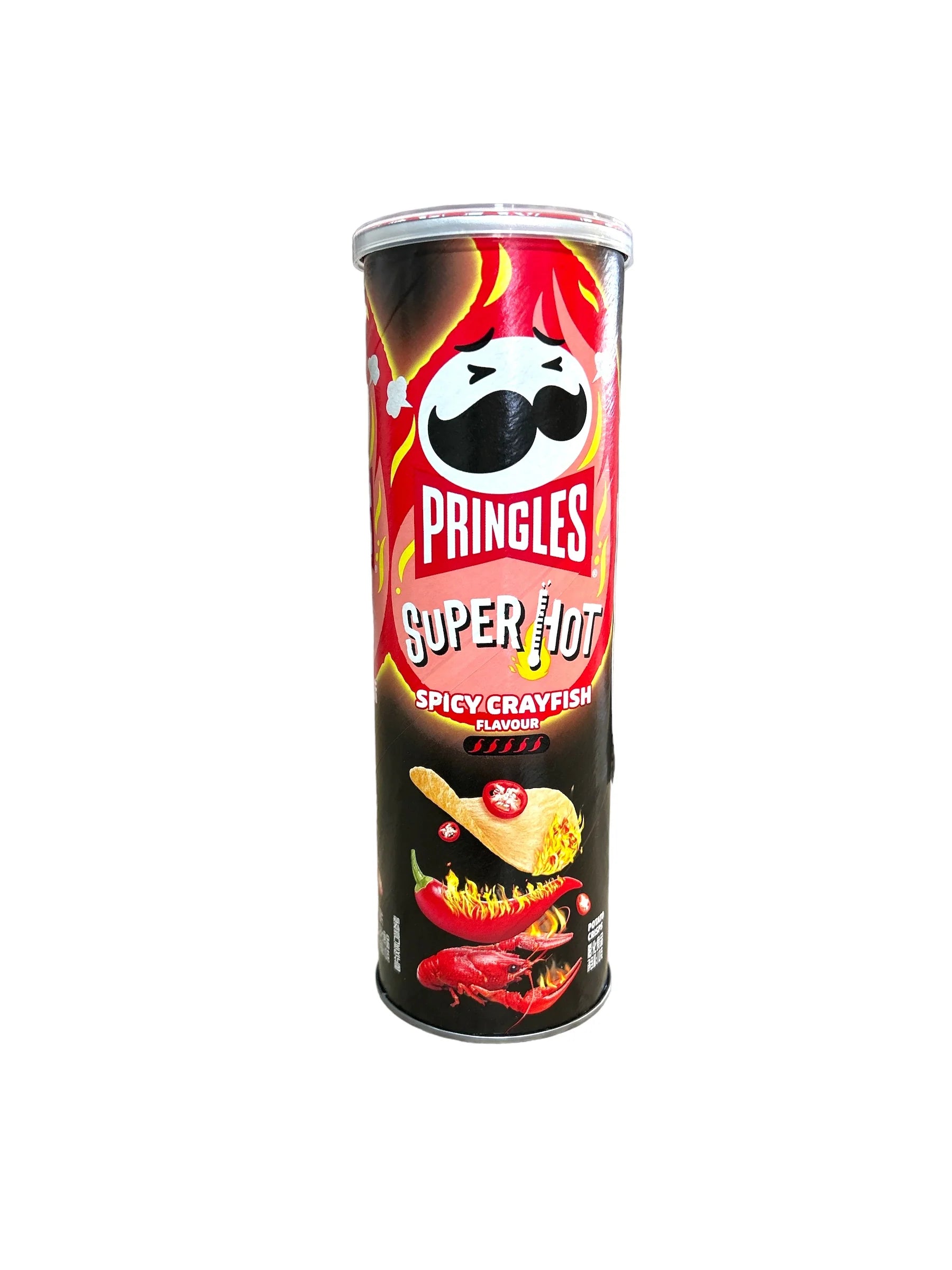 Pringles Super Hot Spicy Crayfish Flavour Chips 110g