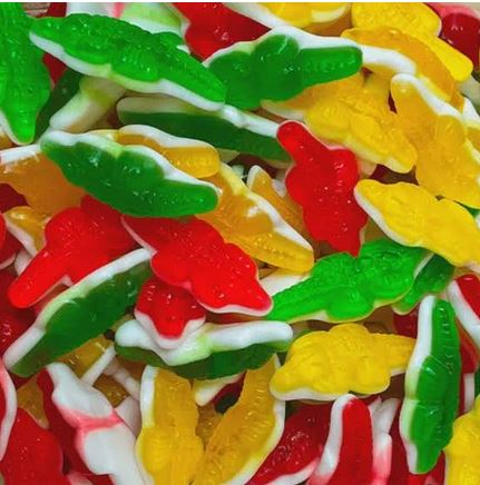 Gummy Jelly Filled Crocodiles Gluten Free 500g