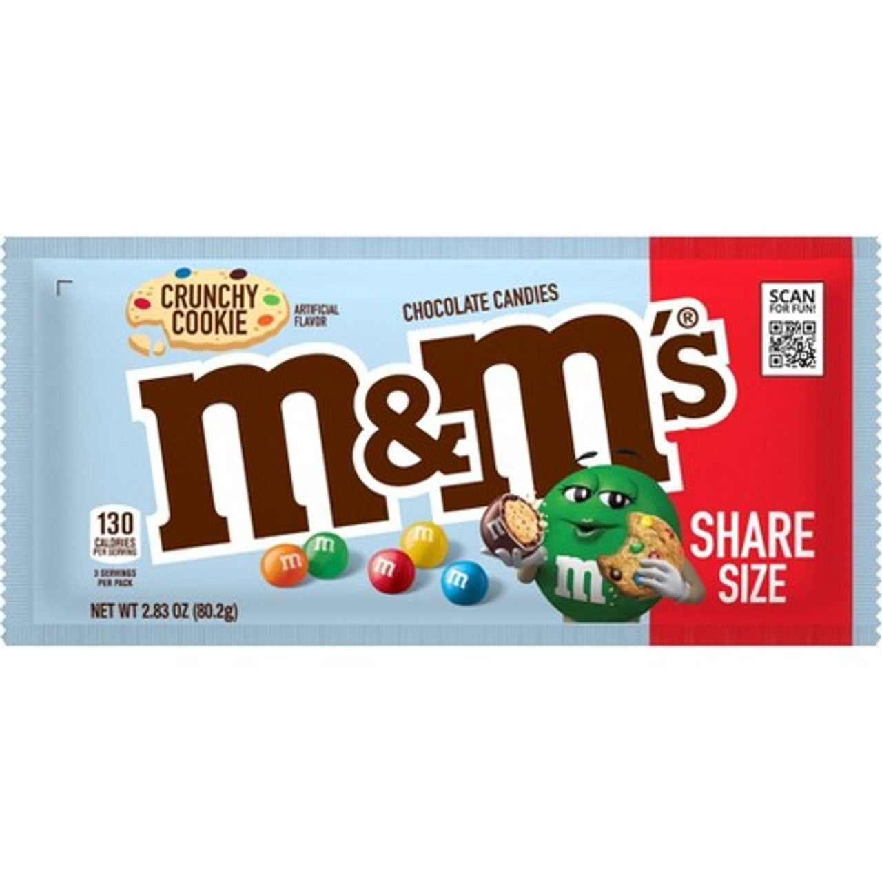 M&M'S USA Crunchy Cookie Share Size 80.2g