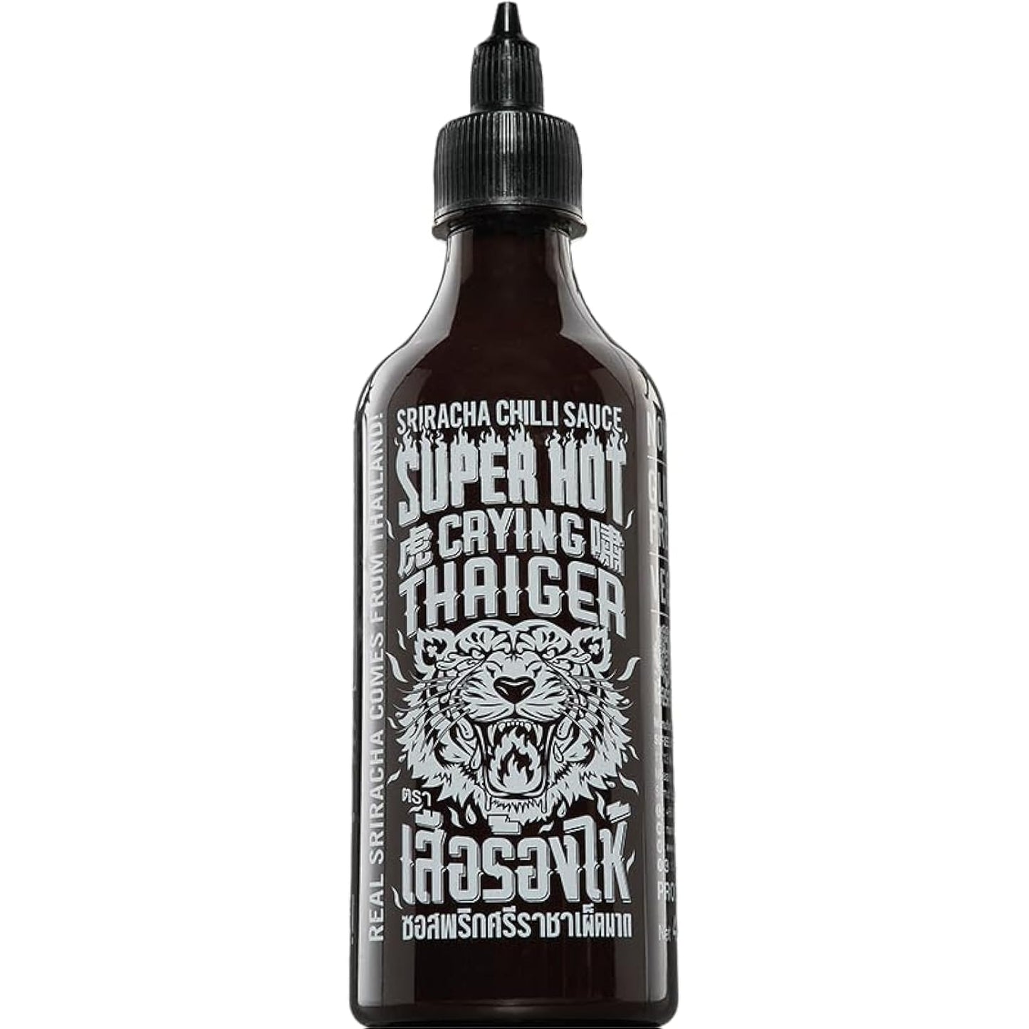 Super Hot Crying Thaiger Sriracha Chilli Sauce Bottle 440ml