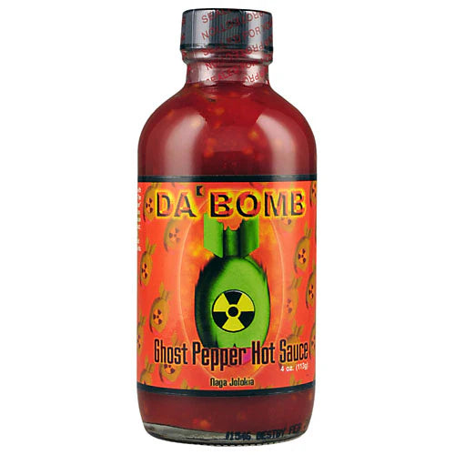 Da Bomb Ghost Pepper Hot Sauce 120g