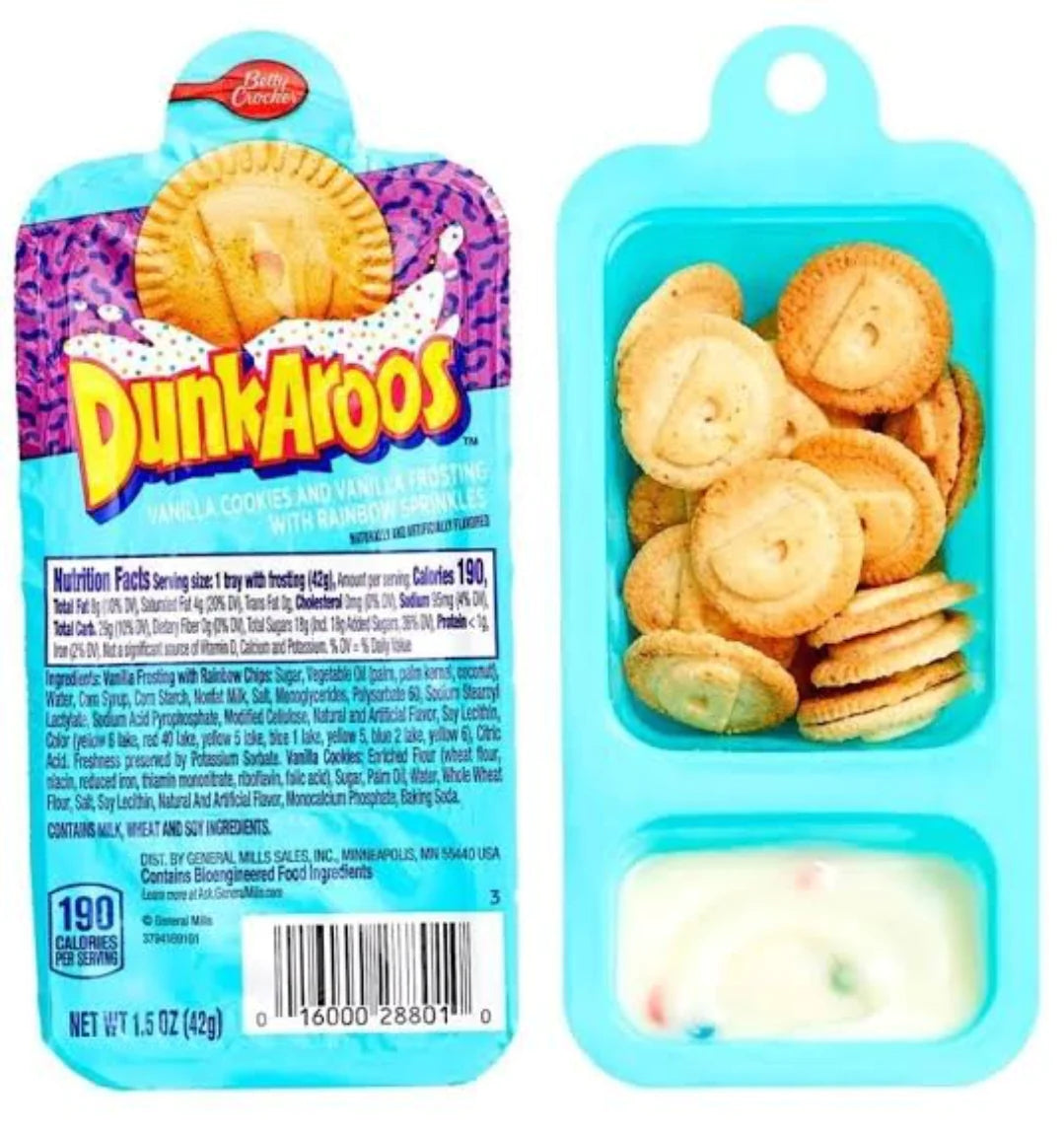 DunkAroos Vanilla Cookies & Rainbow Chip Frosting 42g