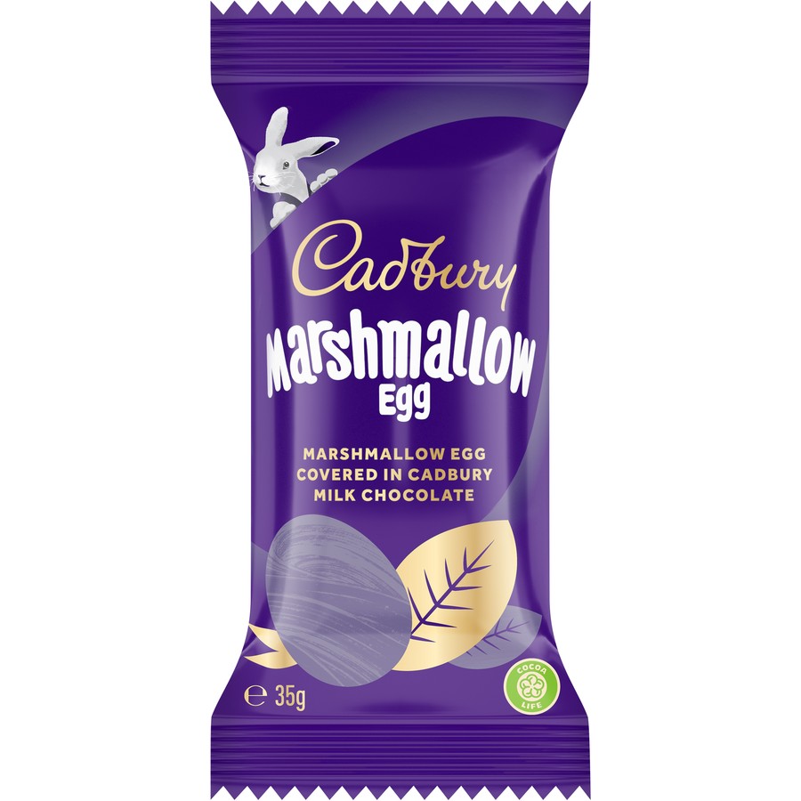 Cadbury Marshmallow Egg Covered In Milk Chocolate 35g