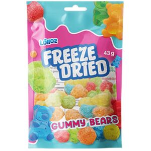 Freeze Dried Gummy Bears 43g