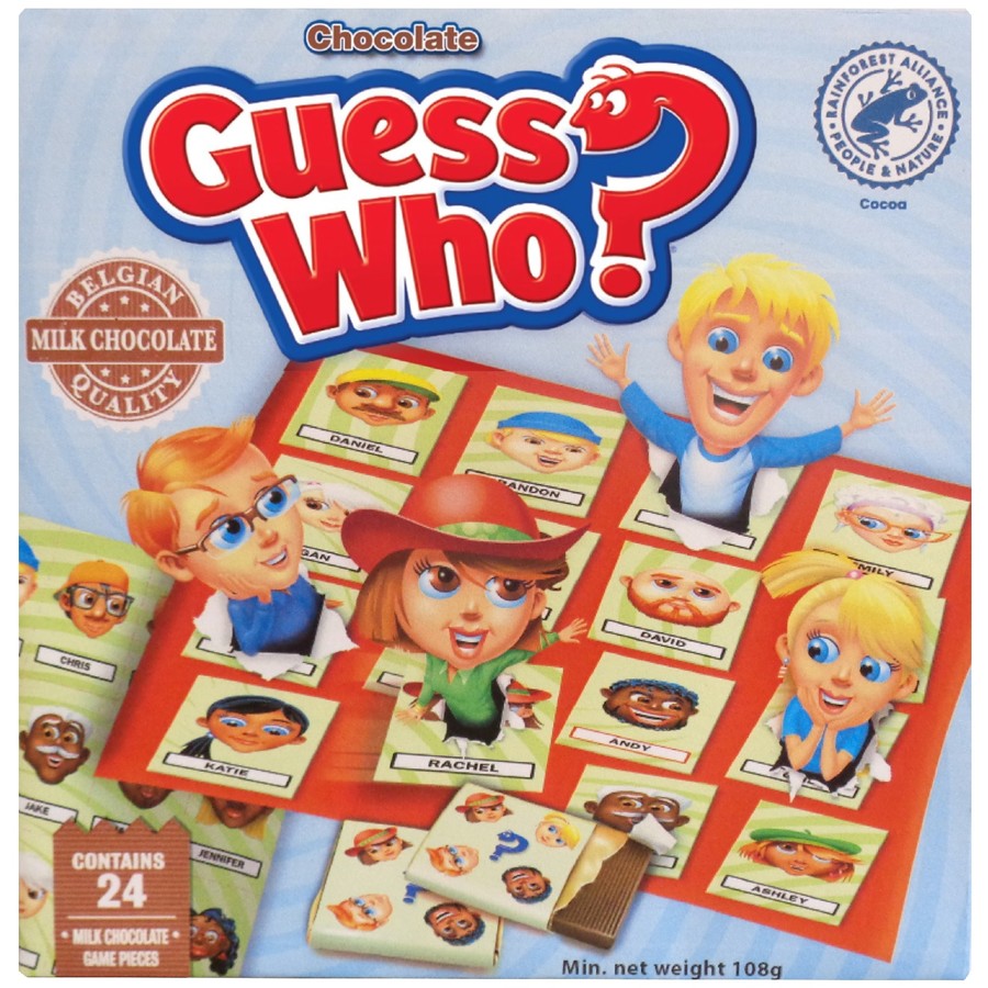 Guess Who? Belgian Milk Chocolate Game 108g