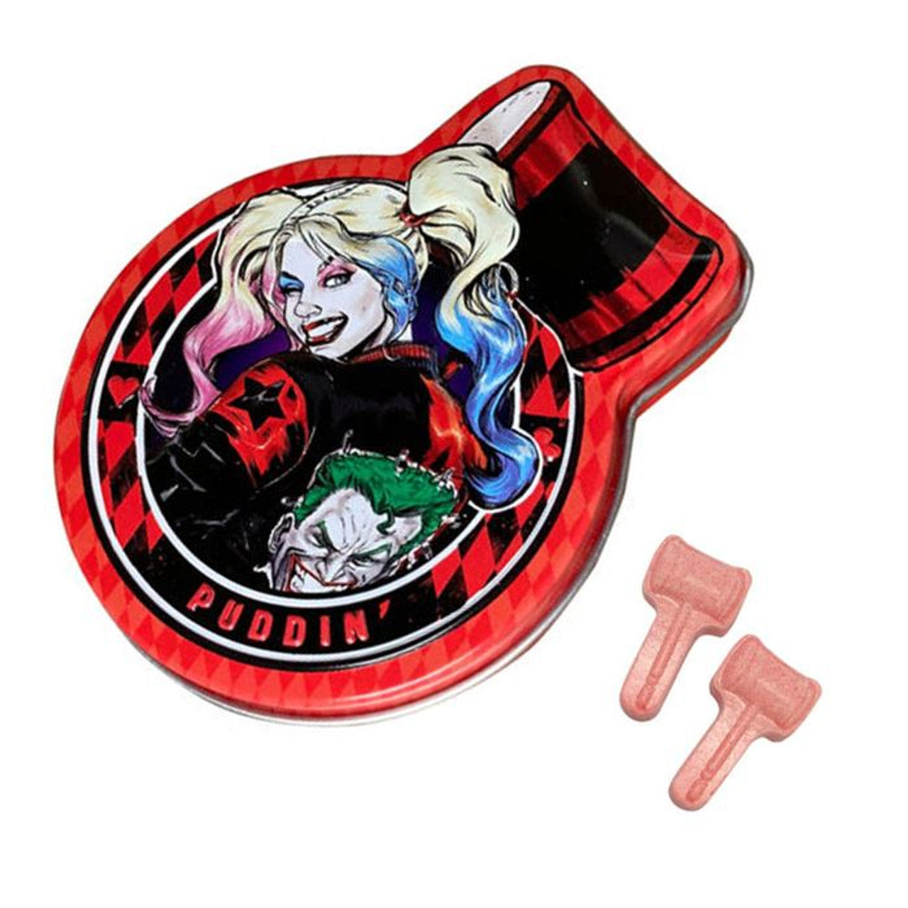 Harley Quinn Mad Love Candy Cherry Flavoured Collectable Tin 30g