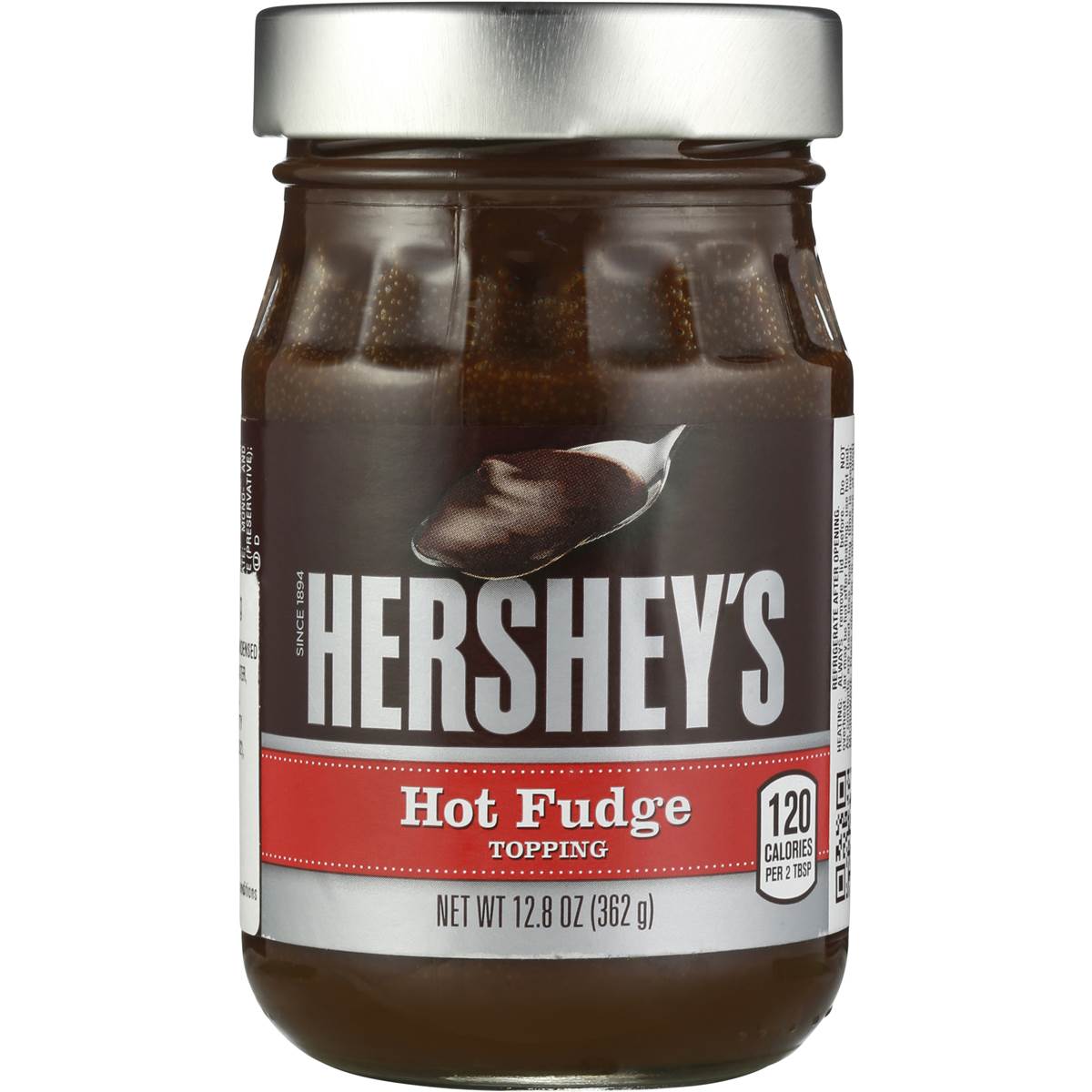 HERSHEY'S Hot Fudge Topping Glass Jar 362g