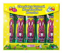 Chocolate Covered Marshmallow Bunnies 5pcs 53g  BBD: 13/08/24